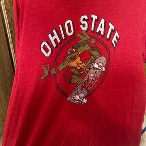 Homage TMNT OSU T-Shirt size large mens
